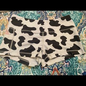 Cow Print Shorts- M